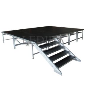 Wholesale Aluminum Show Concert Adjustable Stage Platform Background Disassemble Stable from china suppliers