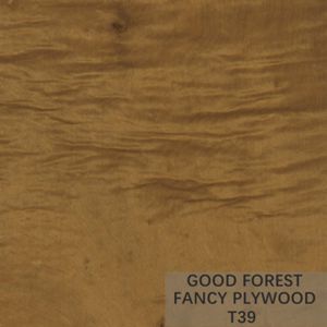 Customized Burl Veneer Plywood Board Fancy Root Canal Veneer