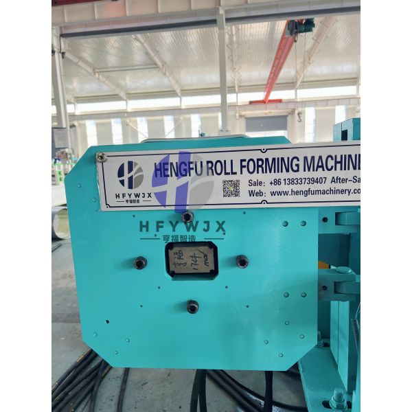 High Efficiency Automatic Downpipe Forming Machine 24 Forming Rolls and Customizable Profiles