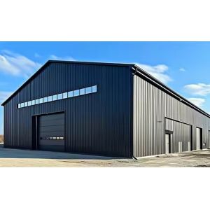 Prefabricated Steel Structure Construction Warehouse Portal Frame For Industrial