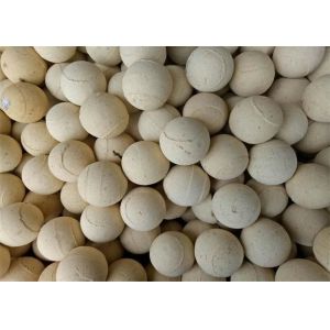 1900 Degree Size 40,50,60 Refractory Ball For Hot Blast Stove , High Temperature