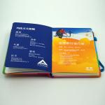 Custom Diary Hardback NoteBook Printing matt lamination With Elastic Closure