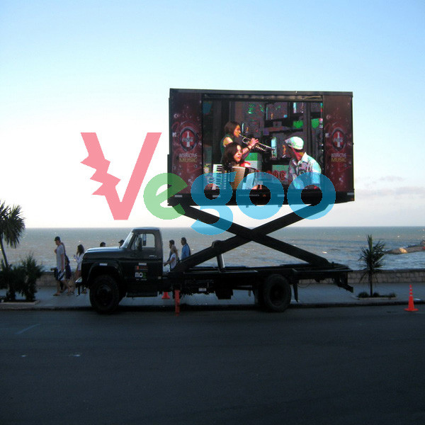 Waterproof Slim Outdoor Full Color Led Screen P10 Led Panel 10000 Pixel/M2