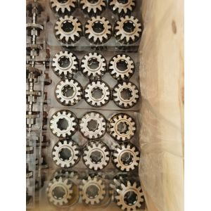 China Involute Profile Keyway Metal Spur Gear 40mm 20 Teeth Depth 3mm on sale