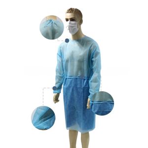 PP PE Disposable Plastic Gowns
