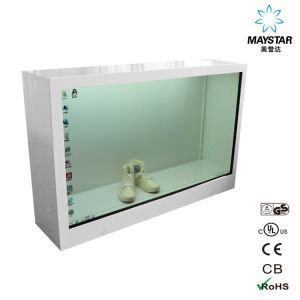 Remote Control Transparent LCD Screen Full HD Video And Picture Support