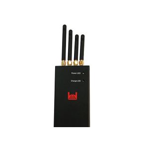 Four Omni Antennas Portable GPS Signal Jammer , 3G Anti - tracking gps blocker
