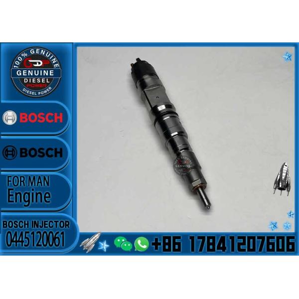High Quality Common Rail Injector 0445120061 51.10100-6138 51.10100-6064 for Diesel Nozzle Assembly