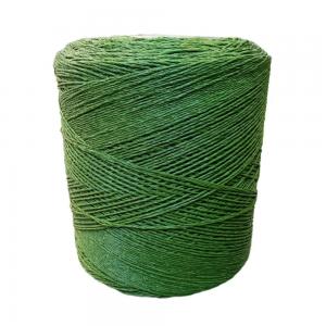 Wholesale Green Artificial Grass Yarn Thread Fiber Colorful PE PP Synthetic Turf Material from china suppliers