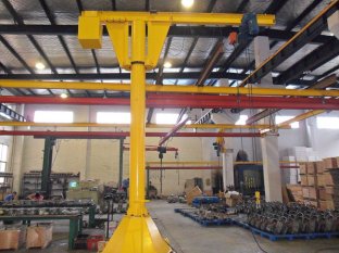 Wholesale BX - Z - 250kg Movable Jib Cranes / Jib Boom Crane With 360 Degree Rotation from china suppliers