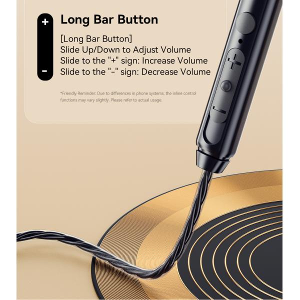 3.5mm Jack Aux USB Type C Earphone With HiFi Touch Control