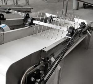 Compact Structure Fruit And Vegetable Processing Line With Hot Air Generating System