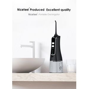 Wholesale 1400mAh IPX7 Portable Oral Irrigator Cordless Water Flosser Teeth Cleaner from china suppliers