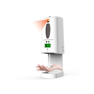Multi Functional Touchless Hand Sanitizer Dispenser With Thermometer