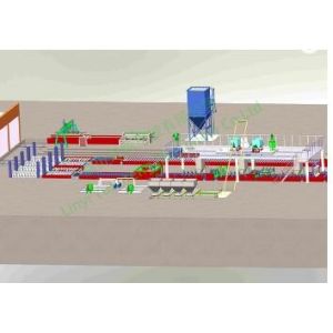 Prefabricated House Eps Sandwich Panel Machine , Cement Automatic Sandwich