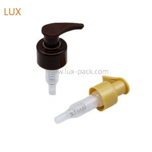 Custom Color Left-Right Lotion Pump with Aluminum Closure for Travel-Sized