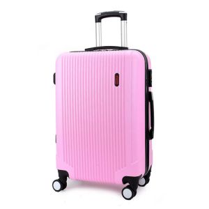 China Iron Trolley 210D ABS Polycarbonate Suitcase on sale