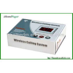 ZJ46 Silver Hot sale fashion digital wireless paging system