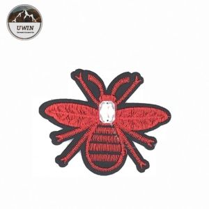 8 * 6.5CM Size Bee Embroidered Patch , Bumble Bee Patch Various Designs