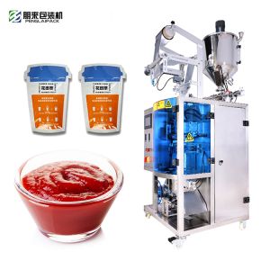 Automatic Irregular Liquid Sachet Packaging Machine for Jelly / Thin Liquids