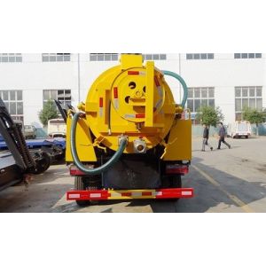 Model DFAC 4x2 Sewage Suction Truck with 6 CBM Tank Capacity and 1-10T Load