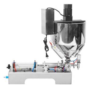 Semi-Automatic Industrial Filling Machine 0.4 Mpa Lipstick Heating Stirring