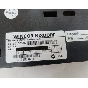 1750166395 01750166395 Wincor Cineo C2060 C2070 Shutter Horizontal 8X RL Shutter