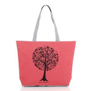 Large Capacity Custom Canvas Bags / Cotton Canvas Tote Bags