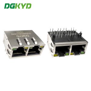 RJ45 network port connector with built-in 2.5G integrated transformer DGKYD312Q3