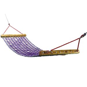 150cm*80cm 6 Strand Polyester Combination Rope Playground Hammock Swing