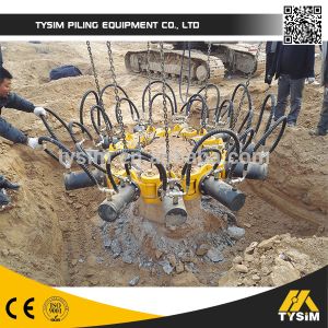 KP380A Round Hydraulic Pile Breaker Construction Equipment