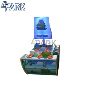 Coin Operated Hitting Frog Cabinet Machine , Double Play Hamster Ticket