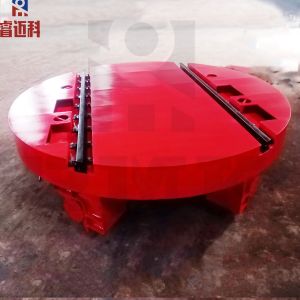 China 50 Tons Turntable Material Transfer Trolley For Industrial Casting Mold Molten Steel on sale
