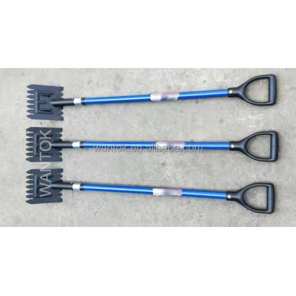 Long Fiberglass Handle Roofing Spade Manual Power Source and Roofing Shingle Remover