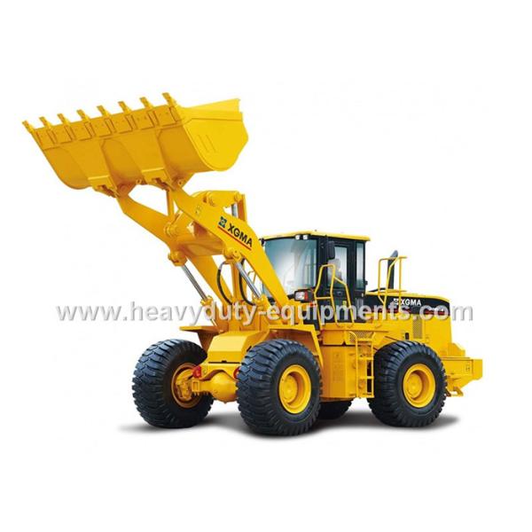 Wheeled Front End Loader 4M³ Bucket , 175kN Breakout Force Payloader Machine