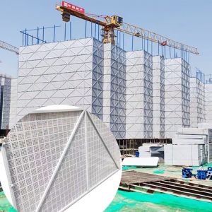 Metal frame welding scaffolding protection mesh steel plate protective scaffold