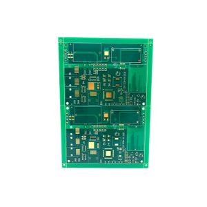 White Overlay FR4 ENIG Double Sided PCB Rigid Board