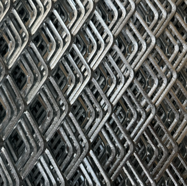 Architectural Expanded Metal Wire Mesh For Facade Cladding And Decorative Screening