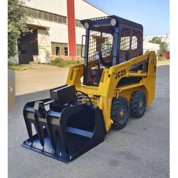 50HP 60HP 70HP Skid Steer Loader with Multi-Function Attachments and Pneumatic Tires