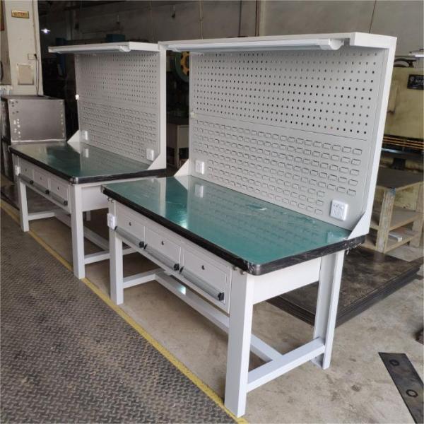 Customized Workbenches for Warehouse Plastic Construction Height 0-5m Customizable