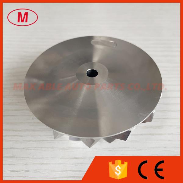 GT30 reverse 53.11/71.40mm 7+7 blades LEP Style turbo aluminum 2618/milling/billet compressor wheel