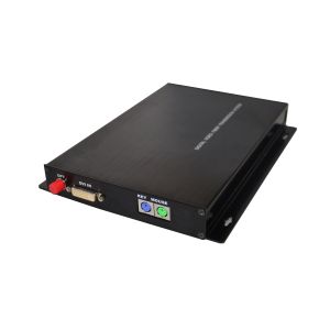 DVI Fiber Extender with PS2 for keyboard and mouse