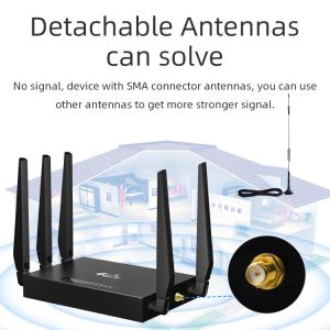 Mobile Unlocked CPE SMA 2.4 5.8G Dual Band Sim 4g Lte Router For Cctv Camera Car