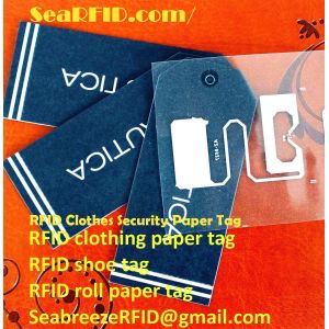 RFID Clothes Paper Tag, RFID Garments Paper Tag, RFID Apparels Paper Tag, RFID