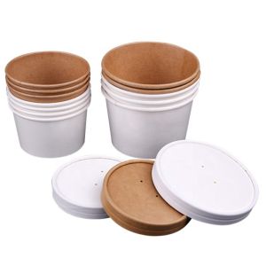Wholesale Cheap Paper Soup Bowl Custom Fast Restaurant Packaging Bowl icream cup bowl from china suppliers