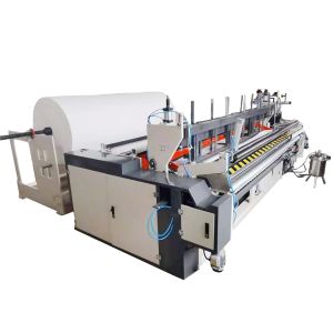 Toilet Tissue Paper Roll Rewinding Machine Full-Automatic