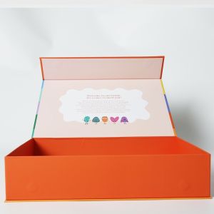 Folding Magnetic Box Packaging Matt Lamination Colourful Paperboard Gift Box For