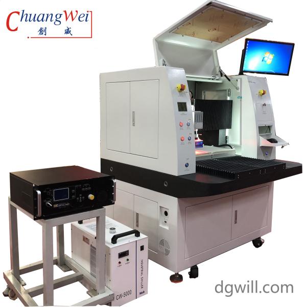 Quality Offline Laser PCB Depaneling Machine With No Dust High Precision Double Working Tables for sale