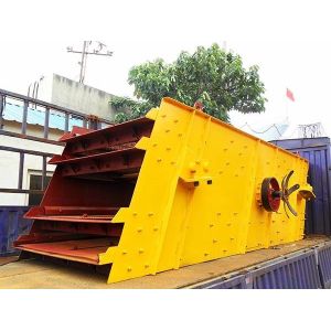 Dependable Fine Sand Vibrating Screening for Crusher Sand Dimension L*W*H 4800