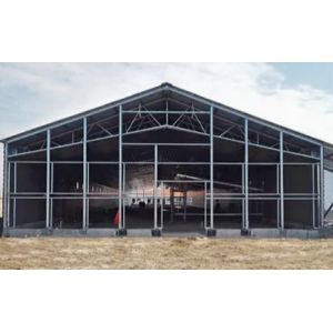 Prefabricated Large Span Office Steel Structures Workshop